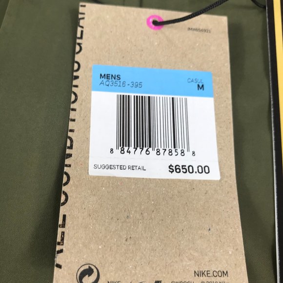 Nike Nikelab ACG Gore-Tex Hooded Coat AQ3516-395 - Picture 10 of 11